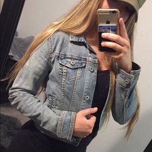 Arizona cropped jean jacket